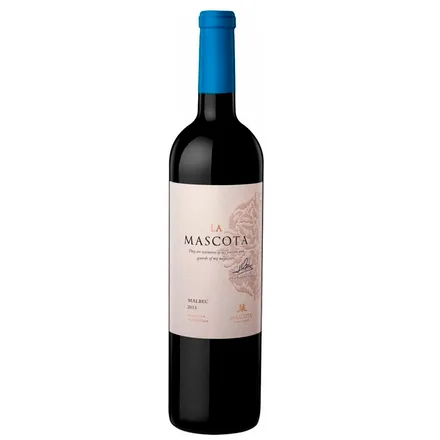 Vino Argentino Tinto La Mascota Malbec 750ml