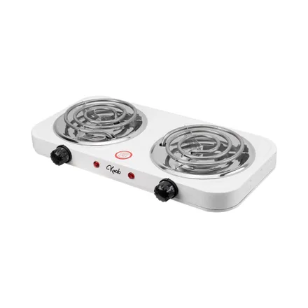 Cocina Electrica Espiral Krab 2 Hornallas