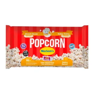 Pipoca Gluten Manteiga Light Marloms 90g