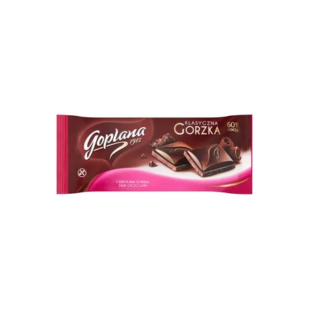 Barra Chocolate Goplana Gorzka 60 Cocoa