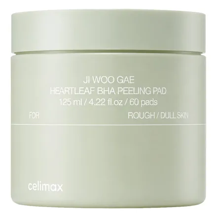 Pads Faciais Celimax Ji Woo Gae Heartleaf Bha Peeling 60