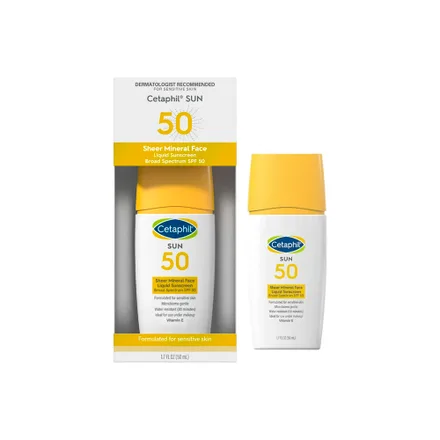 Protector Solar Cetaphil Sheer Mineral Spf 50 50ml