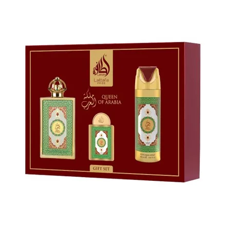 Perfume Body Spray Lattafa Queen Of Arabia Femenino Edp Agatres 100ml