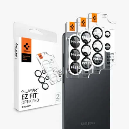 Spigen Protector Camara S26 Glas Optik Pr Blk 2PCS