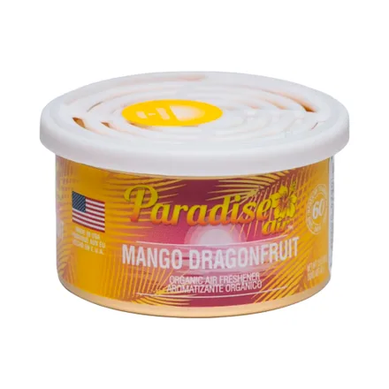 Ambientador Autos Paradise Org 031 Can Mango Dragonfruit
