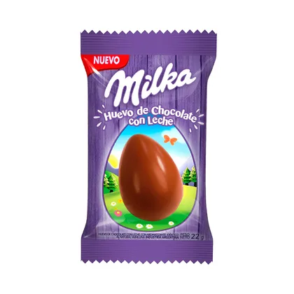 Milka Huevo Chocolate Con Leche 22g