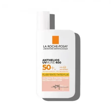 Protetor Solar La Rocheposay Anthelios Uvmune 400 Cor Fluid Spf 50 Plus 50ml