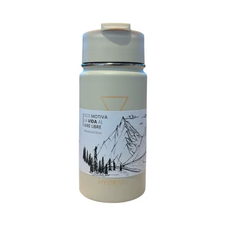 Botella Termica Hydrate Mug Cafe Avena 355ml