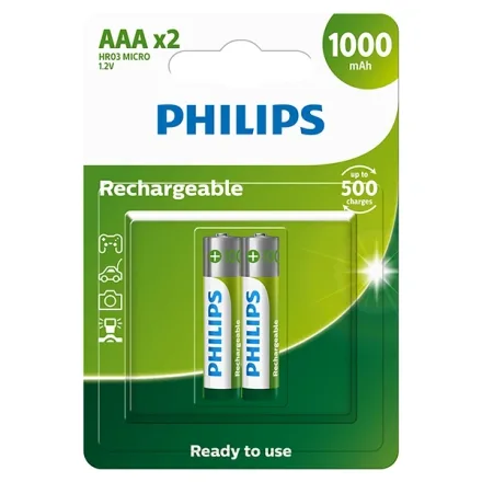 Pilha Recarregavel Aaa 97 Mah 2