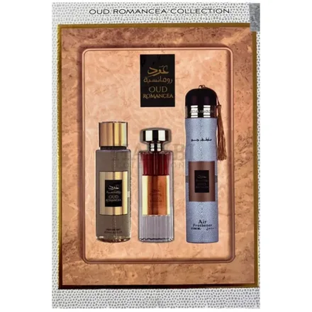 Perfume Ard Al Zaafaran Gift Set Oud Romancea Edp 3 100ml