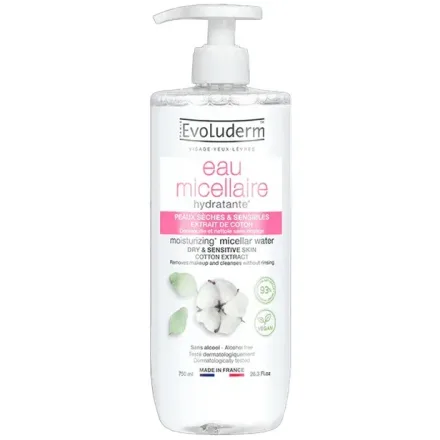 Evoluderm Desmaquillante Eau Micellaire 750ml