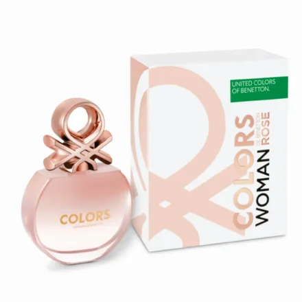 Benetton Perfume Colors Rose Woman Eau Toilette 80ml