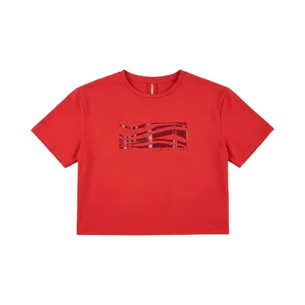 Remera Alto Giro 5893 Cropped Tn Ag Femenino