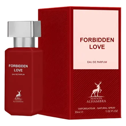 Perfume Maison Alhambra Forbidden Love Eau Parfum Feminino 30ml