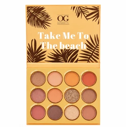 OG PALETA DE SOMBRAS TAKE ME TO THE BEACH DE7178