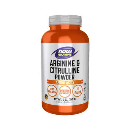 Suplemento Now Arginine Citulline Powder 340 Gr