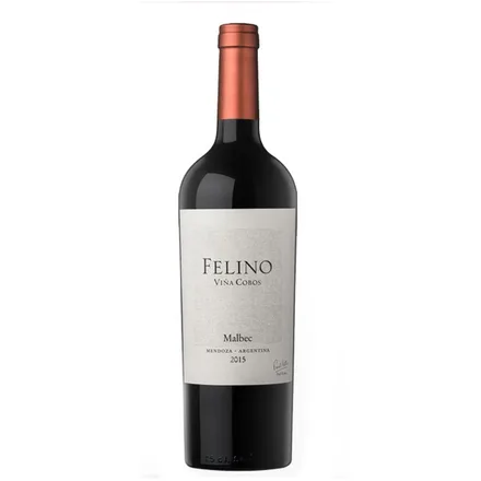 Vino Argentino Tinto Felino Cobos Malbec 750ml