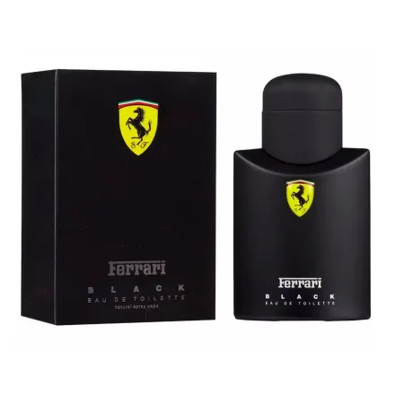 Perfume Ferrari Black Eau Toilette Masculino 125ml