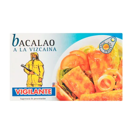 Bacalao Vigilante La Vizcaina 115g