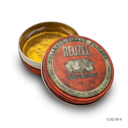 Pomada Fixacao Media Alto Brilho Soluvel 35g
