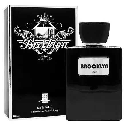 Via Paris Brooklyn Black Men Eau Toilette 100ml