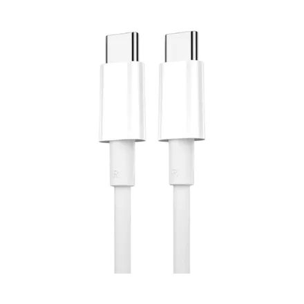 Cable Luxor Lx 08100 W Usb C A Usb C 100 W Blanco