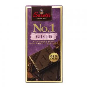 Barra Chocolate Amargo 85 Cacau Santo Domingo Sarotti 100g
