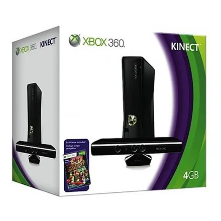 Xbox 360 Slim Kinect Puro Reco