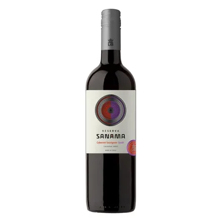 Vino Los Boldos Sanama Reserva Cabernet Sauvignon Sirah 750ml