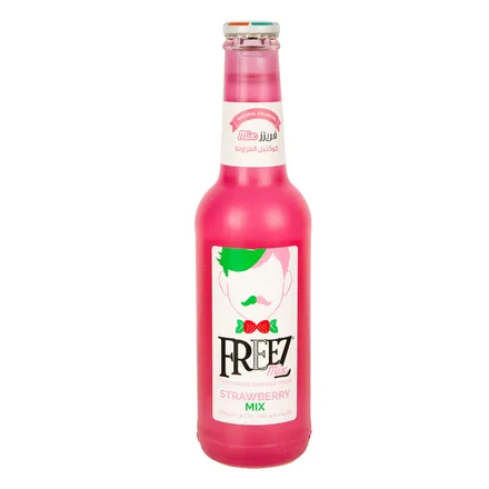 Bebida Gasificada Freez Mix Strawberry Mx 750ml