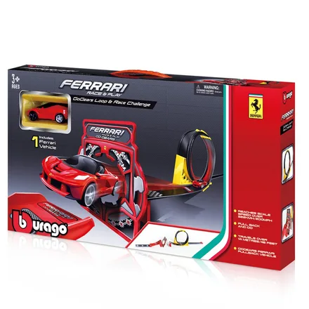 JUGUETE BBURAGO RACE & PLAY GOGEARS FERRARI 31302