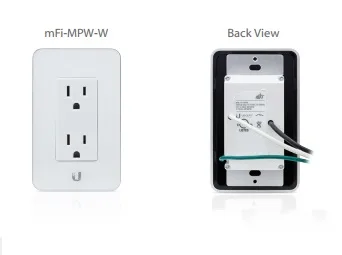 UI. MFI-MPW-W TOMADA DE ENERGIA WIFI BRANCO 2PLUGS **