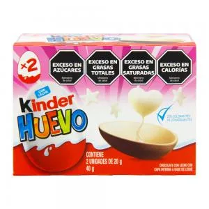 Kinder Ovo Surpresa Menina 2 40g