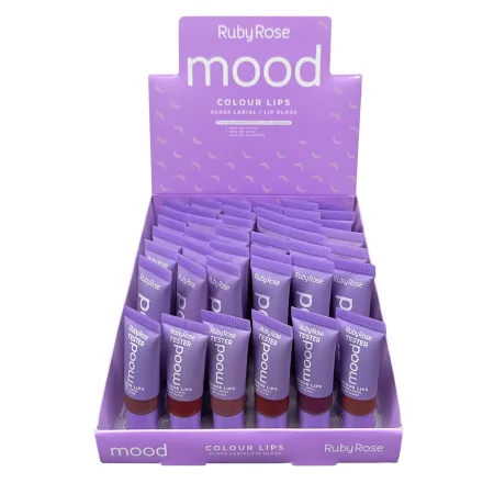 Gloss Labial Ruby Colour Lips Mood Hb 7201 36