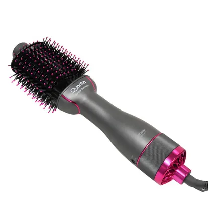 Cepillo Secador Quanta QTES6001N 1300W/2Temp/Bivolt - Grat/Pink