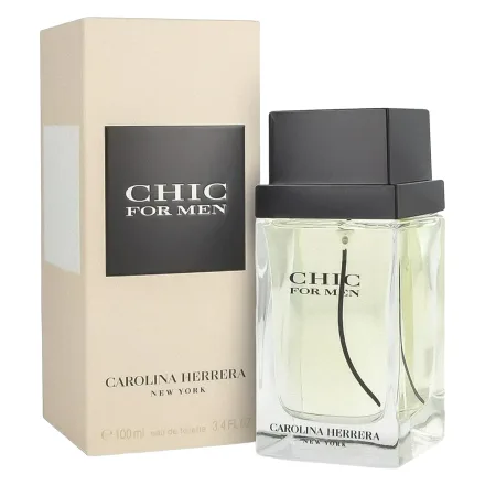 Perfume Carolina Herrera Ch Chic Eau Toilette Masculino 100ml
