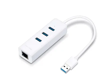 Adaptador Un 1 RJ45 Plus 3 Port