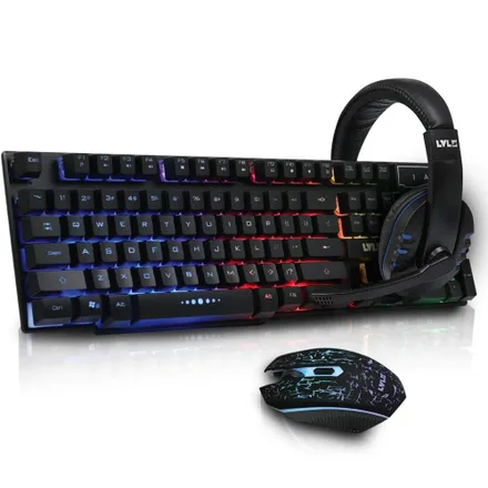 Teclado Vivitar Lvlup Noc Stk 6 Mouse Auricular