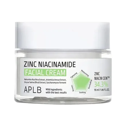 Crema Facial Aplb Zinc Niacinamide 55ml