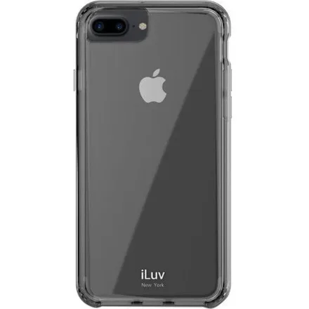 Capa Iluv iPhone 7 8 Plus Metal Forge Clear