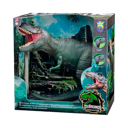 Figura Dinosaurio Divertoys Diver Dinos Gigantes Rex 8240