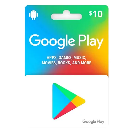 Play Gift Card 10