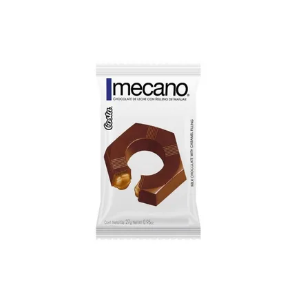 Costa Chocolate Mecano Con Caramelo 27GR