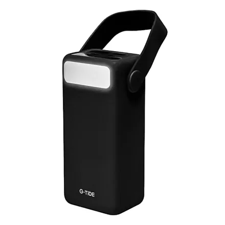Carregador Portátil G-Tide Oasis+ 50000mAh - Preto