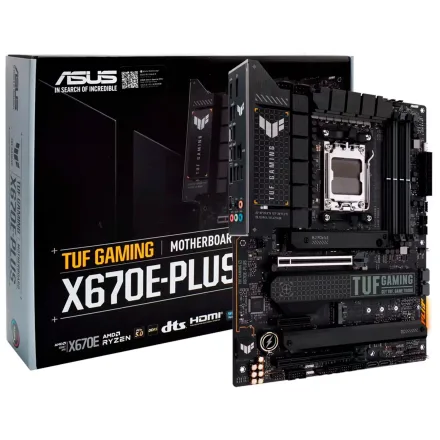 Placa Mae Tuf Gaming Plus Socket AM5 Chipset X670 Ddr 5 Atx