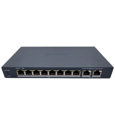 Hub Switch 08P 2GE Poe Ei