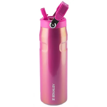 Garrafa Termica Stanley Aerolight Iceflow Bottle Dazzle Pink Shimmer 710ml