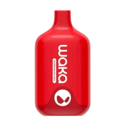 Waka Vaper Smash 6000 Watermelon Chill Plastico Nicotina Del 5