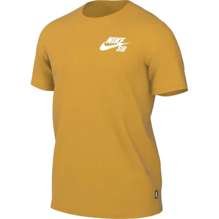 Camiseta Nike Masculino SB Classic Logo Skate S Amarelo – DC7817716