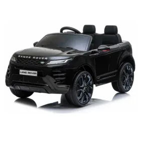 Carrinho Elétrico Infatil Land Rover Preto